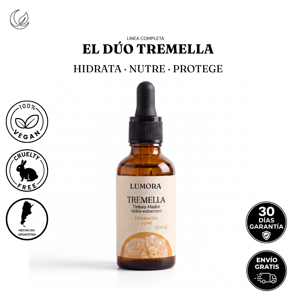 Tintura Tremella — Doble Extracción