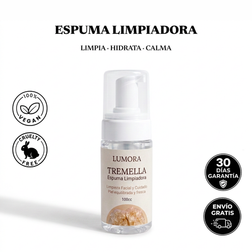 Espuma Limpiadora de Tremella Lumora