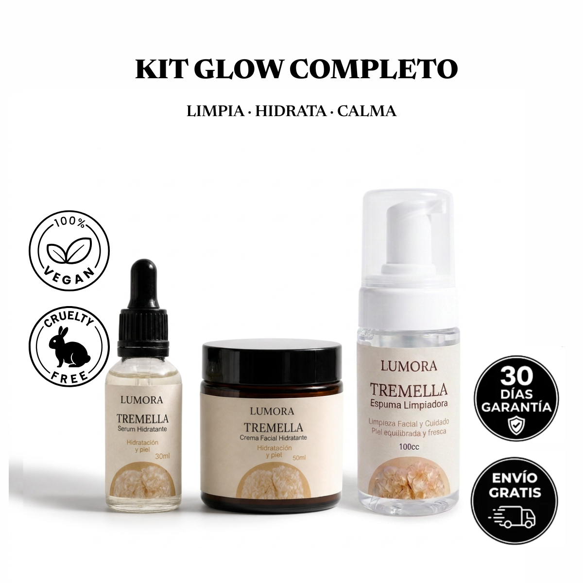 Kit Glow Completo Lumora