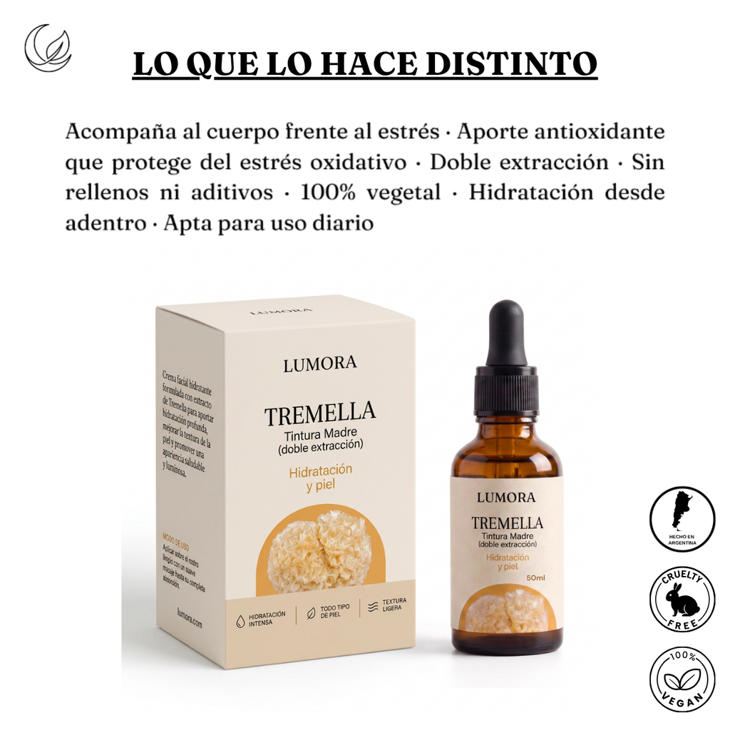 Tintura Tremella — Doble Extracción