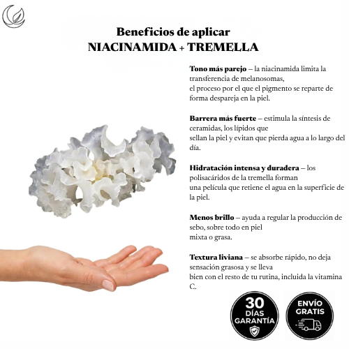 Sérum Tremella + Niacinamida 5%