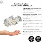 Beneficios de combinar niacinamida y Tremella: tono más parejo, hidratación que dura y barrera más fuerte