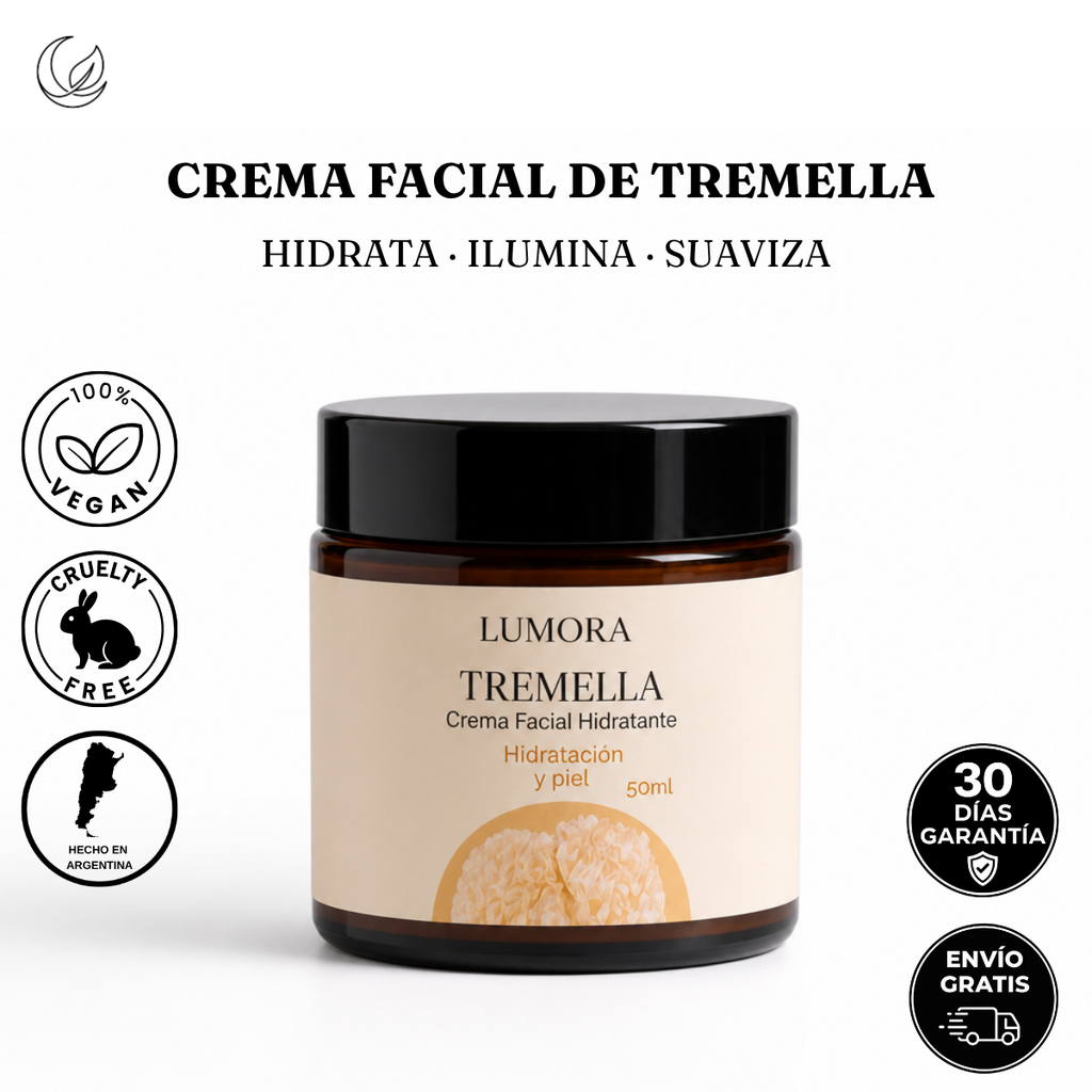 Tremella Glow — Crema Facial de Tremella
