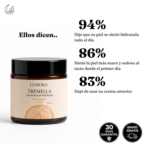 Tremella Glow — Crema Facial de Tremella