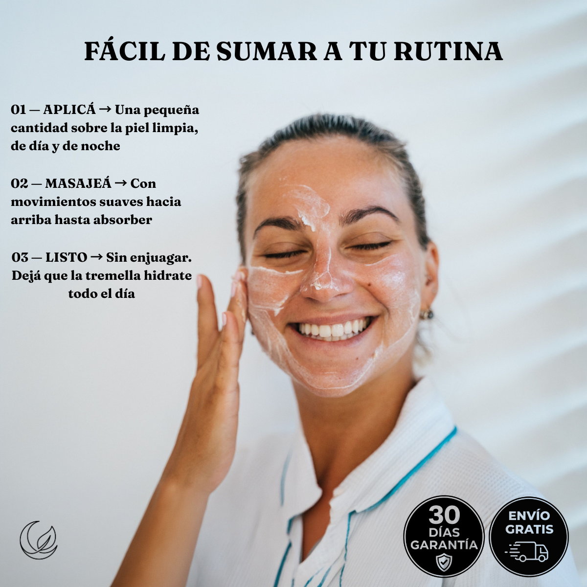 Tremella Glow — Crema Facial de Tremella