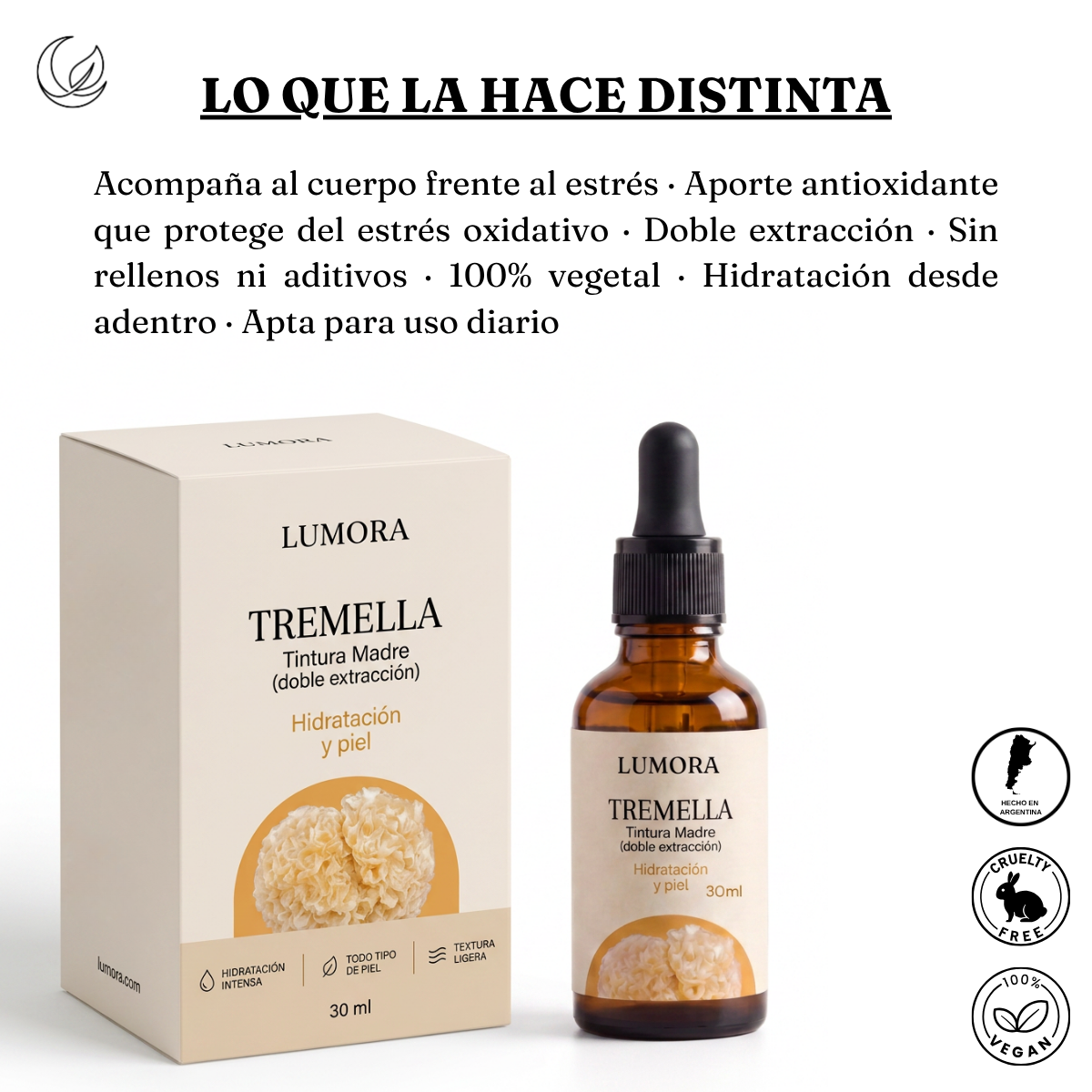 TREMELLA — Tintura doble extracto